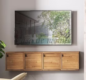 TV Hängeboard Wildeiche natur geölt Marco TV Hängeboard in 20 cm Tiefe Wildeiche massiv natur geölt Marco Casa de mobila Goslar