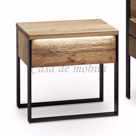 Massivholz Nachttisch Kernbuche Wildeiche geölt Nachttisch Metallkufen schwarz Forestales casademobila Massivholz Nachttisch Kernbuche Wildeiche geölt Nachttisch Metallkufen schwarz Forestales casademobila