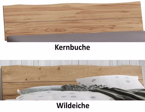 Massivholz Kleiderschrank 6-türig Bonn 300x219x60cm Kernbuche Wildeiche massiv geölt casademobila Goslar