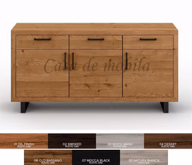 Massivholz Sideboard mit metallbeinen 3tuerig rustikale Eiche massiv Woodstock Casa de mobila Goslar Massivholz Sideboard mit metallbeinen 3tuerig rustikale Eiche massiv Woodstock Casa de mobila Goslar