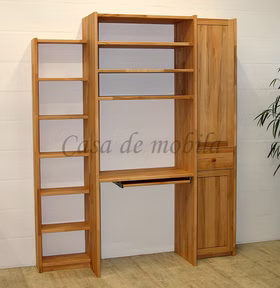 Massivholz Büroregal Kernbuche massiv geölt von Casademobila Goslar Massivholz Büroregal Kernbuche massiv geölt von Casademobila Goslar
