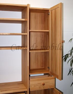 Massivholz Schreibtisch-Regal Kernbuche massiv geölt von Casademobila Goslar Massivholz Schreibtisch-Regal Kernbuche massiv geölt von Casademobila Goslar