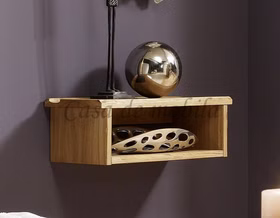 Wandregal 60x17x19cm WOODLINE Eiche massiv natur geölt von Casademobila Goslar Wandregal 60x17x19cm WOODLINE Eiche massiv natur geölt von Casademobila Goslar