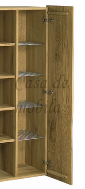 Schuhschrank 83x144x38cm WOODLINE Eiche massiv natur geölt von Casademobila Goslar Schuhschrank 83x144x38cm WOODLINE Eiche massiv natur geölt von Casademobila Goslar