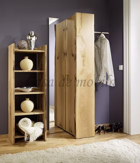 Standregal 30x78x30cm WOODLINE Eiche massiv natur geölt von Casademobila Goslar Standregal 30x78x30cm WOODLINE Eiche massiv natur geölt von Casademobila Goslar