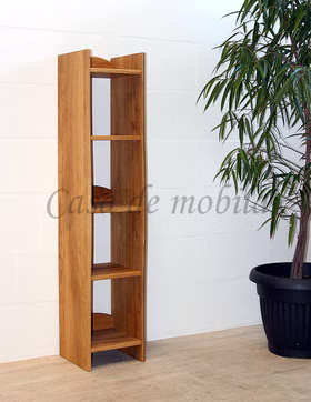 Schmaler Bücherregal mit Baumkante WOODLINE 30x142x30cm Eichenholz massiv natur geölt von Casademobila Goslar Schmaler Bücherregal mit Baumkante WOODLINE 30x142x30cm Eichenholz massiv natur geölt von Casademobila Goslar