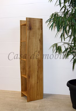 Schuhregal schmal und niedrig mit baumkante 30x142x30cm WOODLINE Eiche massiv natur geölt von Casademobila Goslar Schuhregal schmal und niedrig mit baumkante 30x142x30cm WOODLINE Eiche massiv natur geölt von Casademobila Goslar