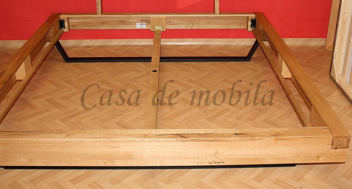 Kufenbett 180x200 BE-0582 Wildeiche massiv natur geölt Metallkufen von Casademobila Goslar Kufenbett 180x200 BE-0582 Wildeiche massiv natur geölt Metallkufen von Casademobila Goslar