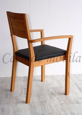 Vollholz Lederstuhl Armlehnstuhl SILENT 1 Lederstuhl Massivholz geölt Lederpolster Linea Wimmer casademobila Vollholz Lederstuhl Armlehnstuhl SILENT 1 Lederstuhl Massivholz geölt Lederpolster Linea Wimmer casademobila