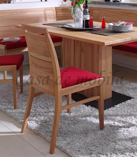 Echtholz Bürostuhl Casera Stoff Rotkernbuche geölt Stoffpolster rot Colorado Wimmer casademobila Echtholz Bürostuhl Casera Stoff Rotkernbuche geölt Stoffpolster rot Colorado Wimmer casademobila