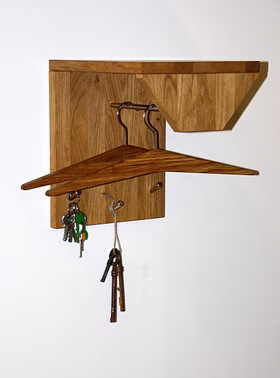Massivholz Hängegarderobe 26x32x30cm TAKE IT Wildeiche massiv geölt von Casademobila Goslar Massivholz Hängegarderobe 26x32x30cm TAKE IT Wildeiche massiv geölt von Casademobila Goslar