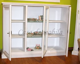 Massivholz Highboard Landhaus Pinie massiv weiß von Casademobila Goslar Massivholz Highboard Landhaus Pinie massiv weiß von Casademobila Goslar