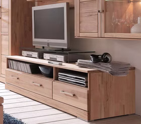 Massivholz TV-Lowboard Casera 176x47x60cm Rotkernbuche massiv geölt von Casademobila Goslar Massivholz TV-Lowboard Casera 176x47x60cm Rotkernbuche massiv geölt von Casademobila Goslar
