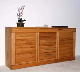 Massivholz Kommode CASERA 176x87x42cm Kernbuche, Asteiche natur oder Bianco geölt casa de mobila Massivholz Kommode CASERA 176x87x42cm Kernbuche, Asteiche natur oder Bianco geölt casa de mobila