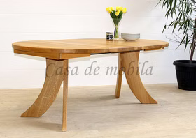 runder küchentisch ausziehbar 105/150/195x74x105cm SILKE Wildeiche massiv natur geölt Casademobila Goslar runder küchentisch ausziehbar 105/150/195x74x105cm SILKE Wildeiche massiv natur geölt Casademobila Goslar