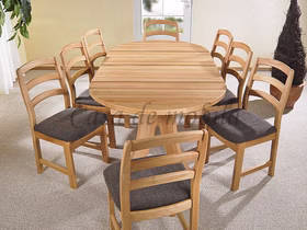 Massivholz esstisch ausziehbar SILKE 105x105cm Kernbuche massiv natur geölt, SIL300-3741 Casa de mobila Goslar Massivholz esstisch ausziehbar SILKE 105x105cm Kernbuche massiv natur geölt, SIL300-3741 Casa de mobila Goslar