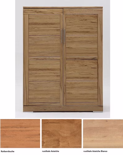 Massivholz Schrank Casera 120x154x42cm Kernbuche, Asteiche massiv natur oder Bianco geölt Wimmer Casa de Mobila Goslar Massivholz Schrank Casera 120x154x42cm Kernbuche, Asteiche massiv natur oder Bianco geölt Wimmer Casa de Mobila Goslar