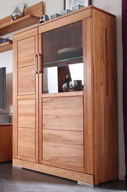 Vollholz Geschirrschrank CASERA 100x154x42cm Kernbuche, Asteiche massiv natur oder Bianco geölt Wimmer Casa de mobila Goslar Vollholz Geschirrschrank CASERA 100x154x42cm Kernbuche, Asteiche massiv natur oder Bianco geölt Wimmer Casa de mobila Goslar