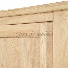 Geschirrschrank rechts 104x206x47cm LOFT Eiche massiv natur geölt von Casademobila Goslar