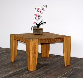 Echtholz Couchtisch 70x45x70cm LOFT Eiche massiv natur geölt von Casademobila Goslar Echtholz Couchtisch 70x45x70cm LOFT Eiche massiv natur geölt von Casademobila Goslar