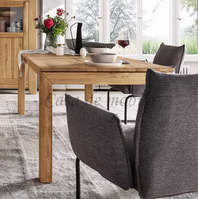 Esszimmer Set Komplett 3teilig LOFT Eiche massiv natur geölt von Casademobila Goslar Esszimmer Set Komplett 3teilig LOFT Eiche massiv natur geölt von Casademobila Goslar