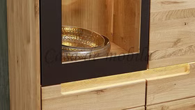 Highboard 77x136x40cm FLORENZ Wildeiche massiv Roheffekt geölt Design von Casademobila Goslar Highboard 77x136x40cm FLORENZ Wildeiche massiv Roheffekt geölt Design von Casademobila Goslar