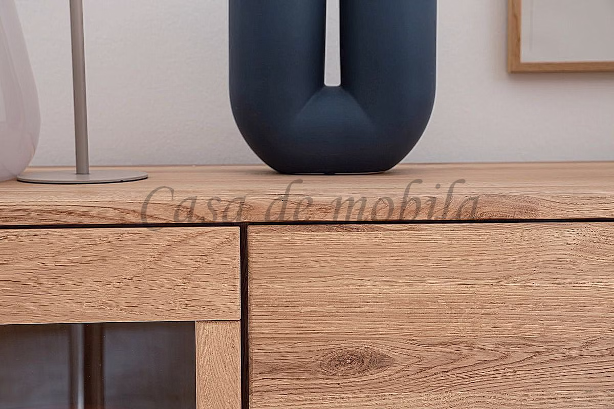 Wohnwand 4teilig FLORENZ Wildeiche massiv Roheffekt geölt von Casademobila Goslar Wohnwand 4teilig FLORENZ Wildeiche massiv Roheffekt geölt von Casademobila Goslar