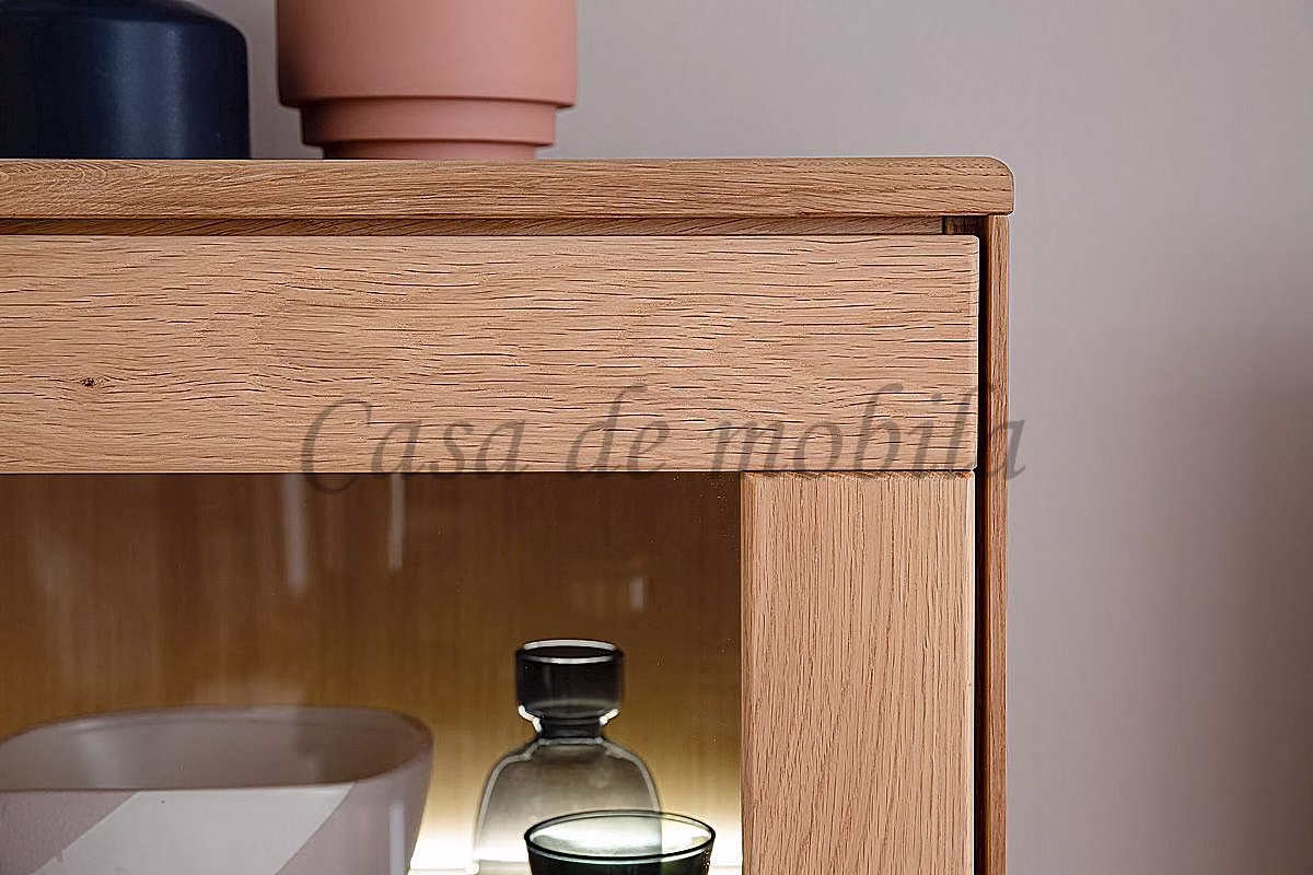 Wohnwand 4teilig FLORENZ Wildeiche massiv Roheffekt geölt von Casademobila Goslar Wohnwand 4teilig FLORENZ Wildeiche massiv Roheffekt geölt von Casademobila Goslar