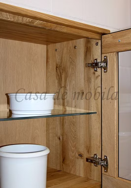 Highboard 93x136x40cm FLORENZ Wildeiche massiv Roheffekt geölt von Casademobila Goslar Highboard 93x136x40cm FLORENZ Wildeiche massiv Roheffekt geölt von Casademobila Goslar