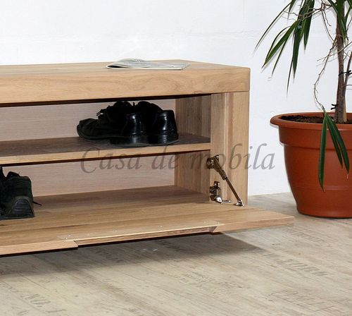 Schuhkommode 71x45x40cm SKYLINE quadratische Griffe