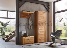 Massivholz Hängegarderobe mit ablage SKYLINE 71x35x38cm Wildeiche massiv natur oder Bianco geölt Casa de mobila Goslar Massivholz Hängegarderobe mit ablage SKYLINE 71x35x38cm Wildeiche massiv natur oder Bianco geölt Casa de mobila Goslar