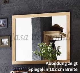 Wandspiegel 71x90x2cm SKYLINE Massivholz von Casademobila Goslar Wandspiegel 71x90x2cm SKYLINE Massivholz von Casademobila Goslar
