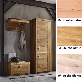 Massivholz Dielen-Set 3teilig SKYLINE Kernbuche Wildeiche massiv natur oder Bianco geölt Casa de mobila Goslar Massivholz Dielen-Set 3teilig SKYLINE Kernbuche Wildeiche massiv natur oder Bianco geölt Casa de mobila Goslar