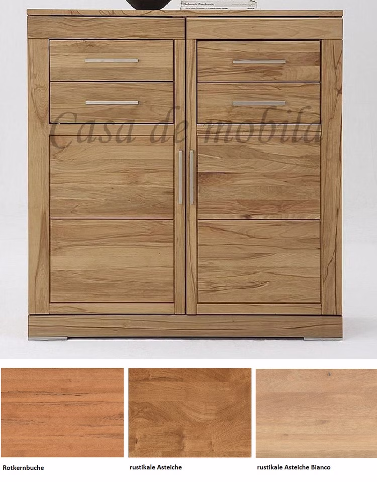 highboard-casera-wimmer-kernbuche-geoelt. Massivholz Highboard Casera von Wimmer in Kernbuche geölt als Geschirrschrank fürs Wohnzimmer.