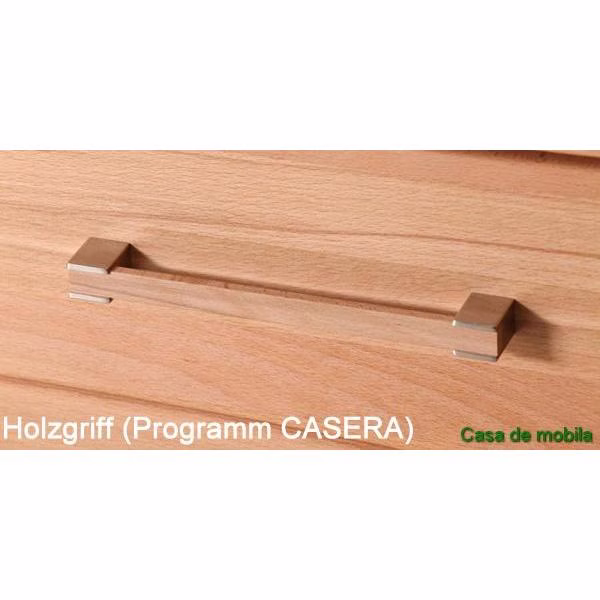 casera-highboard-griffe-holz-metall-detail. Detailansicht der auswählbaren Griffvarianten aus Holz oder Metall für das Casera Highboard.