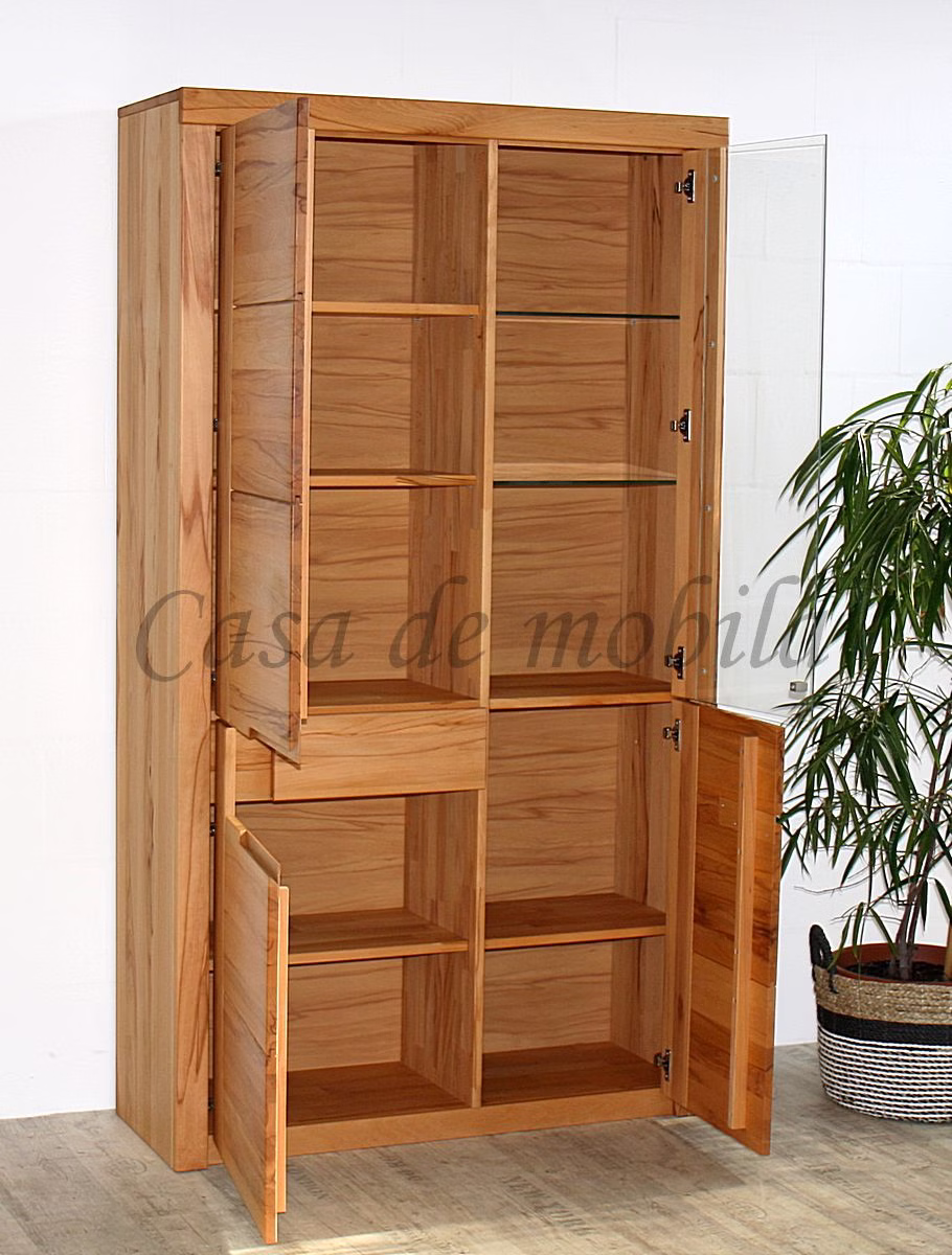 Wohnwand Set komplett 4teilig SKYLINE Massivholz geölt von Casademobila Goslar Wohnwand Set komplett 4teilig SKYLINE Massivholz geölt von Casademobila Goslar