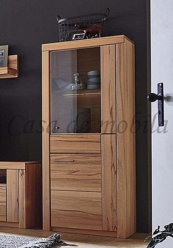 Wohnwand Set komplett 4teilig SKYLINE Massivholz geölt von Casademobila Goslar Wohnwand Set komplett 4teilig SKYLINE Massivholz geölt von Casademobila Goslar