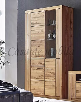 Wohnwand Set komplett 4teilig SKYLINE Massivholz geölt von Casademobila Goslar Wohnwand Set komplett 4teilig SKYLINE Massivholz geölt von Casademobila Goslar