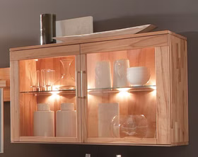 Volholz Vitrinenschrank Casera 120x79x42cm Kernbuche, Asteiche massiv natur oder Bianco geölt Wimmer Casa de Mobil Volholz Vitrinenschrank Casera 120x79x42cm Kernbuche, Asteiche massiv natur oder Bianco geölt Wimmer Casa de Mobil