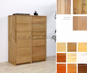 Hochkommode 92x123x46cm CONTRA Massivholz Anrichte Wäschekommode von Casademobila Goslar Hochkommode 92x123x46cm CONTRA Massivholz Anrichte Wäschekommode von Casademobila Goslar