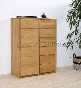 Hochkommode 92x123x46cm CONTRA Massivholz Anrichte Wäschekommode von Casademobila Goslar Hochkommode 92x123x46cm CONTRA Massivholz Anrichte Wäschekommode von Casademobila Goslar