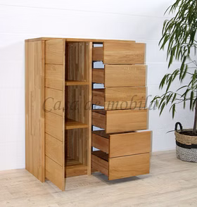 Hochkommode 92x123x46cm CONTRA Massivholz Anrichte Wäschekommode von Casademobila Goslar Hochkommode 92x123x46cm CONTRA Massivholz Anrichte Wäschekommode von Casademobila Goslar