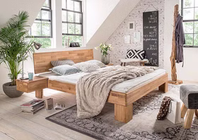 Bett 180x200x45cm NXT ZENNA Kopfteil geschlossen Wildeiche massiv geölt von Casademobila Goslar Bett 180x200x45cm NXT ZENNA Kopfteil geschlossen Wildeiche massiv geölt von Casademobila Goslar