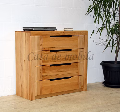 Massivholz Schubladenkommode HORIZONT 102x92x40cm Kernbuche massiv natur geölt Casa de mobila Goslar Massivholz Schubladenkommode HORIZONT 102x92x40cm Kernbuche massiv natur geölt Casa de mobila Goslar