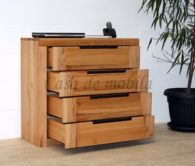 Schubkastenkommode HORIZONT 102x92x40cm Kernbuche massiv natur geölt Casa de mobila Goslar Schubkastenkommode HORIZONT 102x92x40cm Kernbuche massiv natur geölt Casa de mobila Goslar