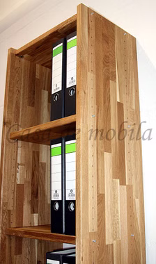 TV-Wandschrank 265x238x33cm CONTRA Massivholz 2farbig von Casademobila Goslar