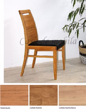 Massivholz Esszimmerstuhl Casera 49x95x53cm Kernbuche, Asteiche massiv natur oder Bianco geölt Stoffpolster Büffel Wimmer Casa de Mobila Goslar Massivholz Esszimmerstuhl Casera 49x95x53cm Kernbuche, Asteiche massiv natur oder Bianco geölt Stoffpolster Büffel Wimmer Casa de Mobila Goslar