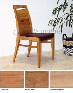 Massivholz Esszimmerstuhl Casera 49x95x53cm Kernbuche, Asteiche massiv natur oder Bianco geölt Stoffpolster Büffel Wimmer Casa de Mobila Goslar Massivholz Esszimmerstuhl Casera 49x95x53cm Kernbuche, Asteiche massiv natur oder Bianco geölt Stoffpolster Büffel Wimmer Casa de Mobila Goslar