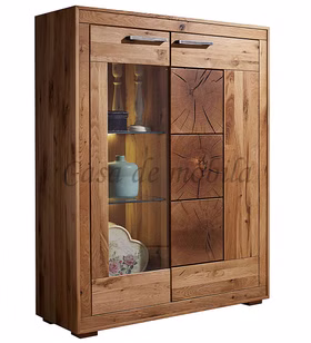 Massivholz Highboard I 103x135x40cm RUSTIC Wildeiche geölt Hirnholz von Casademobila Goslar Massivholz Highboard I 103x135x40cm RUSTIC Wildeiche geölt Hirnholz von Casademobila Goslar