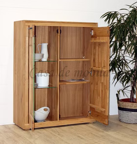 Massivholz Highboard I 103x135x40cm RUSTIC Wildeiche geölt Hirnholz von Casademobila Goslar Massivholz Highboard I 103x135x40cm RUSTIC Wildeiche geölt Hirnholz von Casademobila Goslar